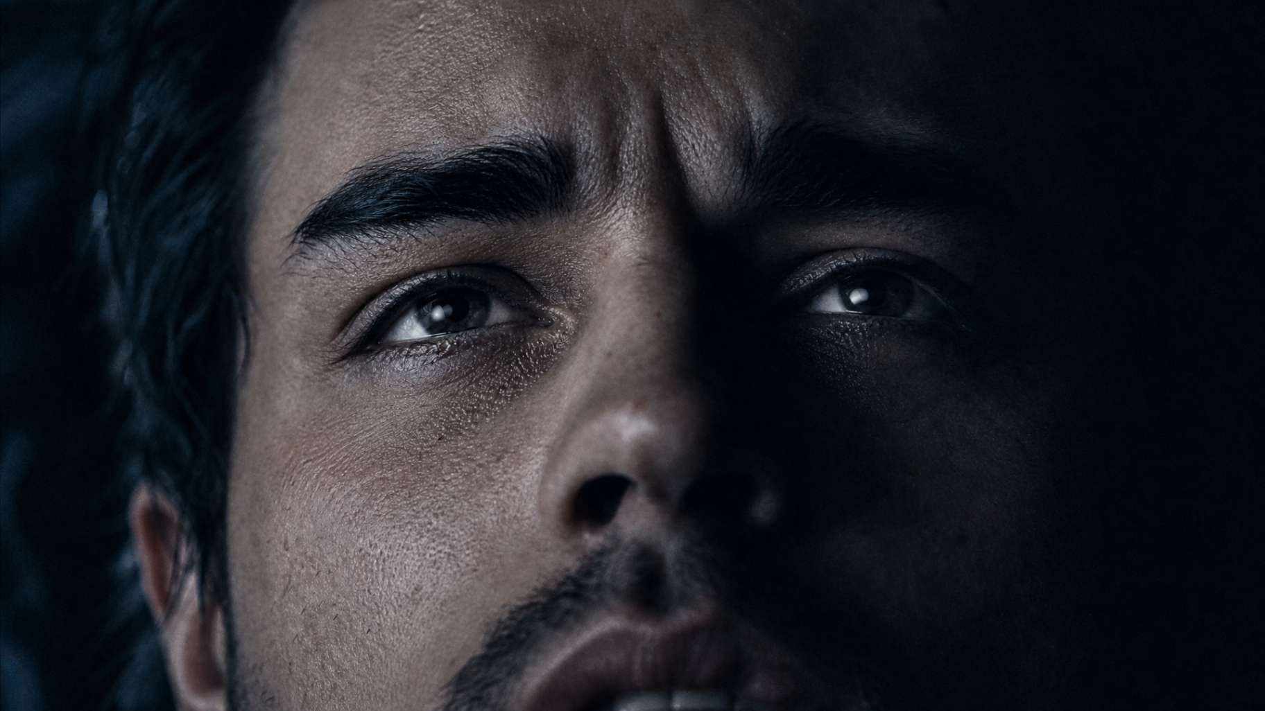 Him — trapped between who he tried to save and the truth